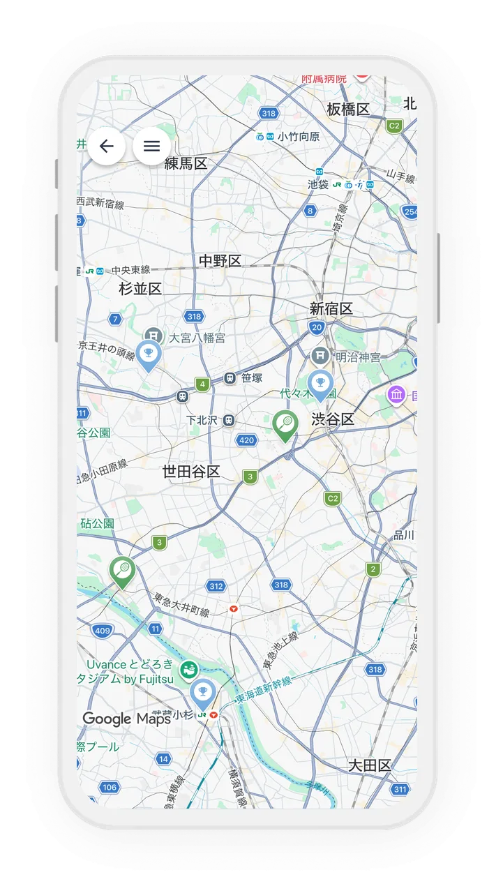 マップ画面